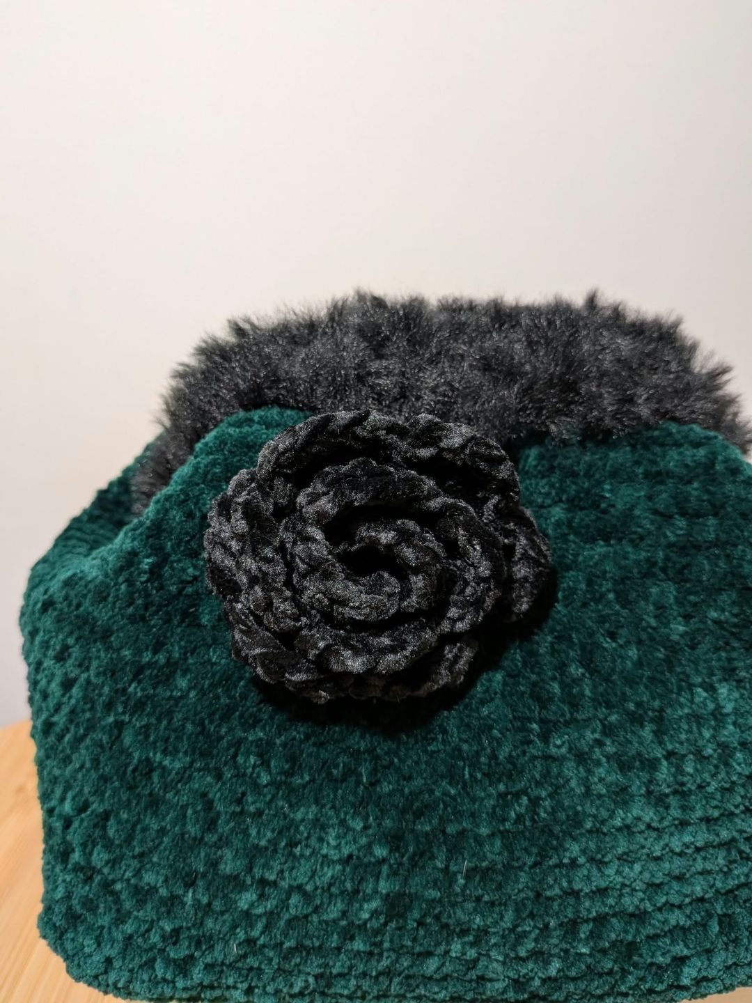 fiore in ciniglia